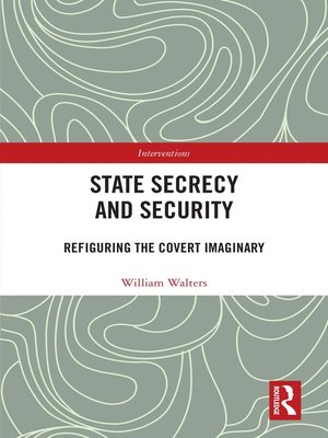 cover image of State Secrecy and Security